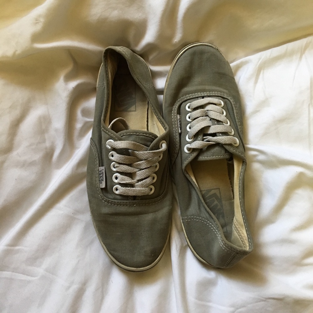 Grey vans